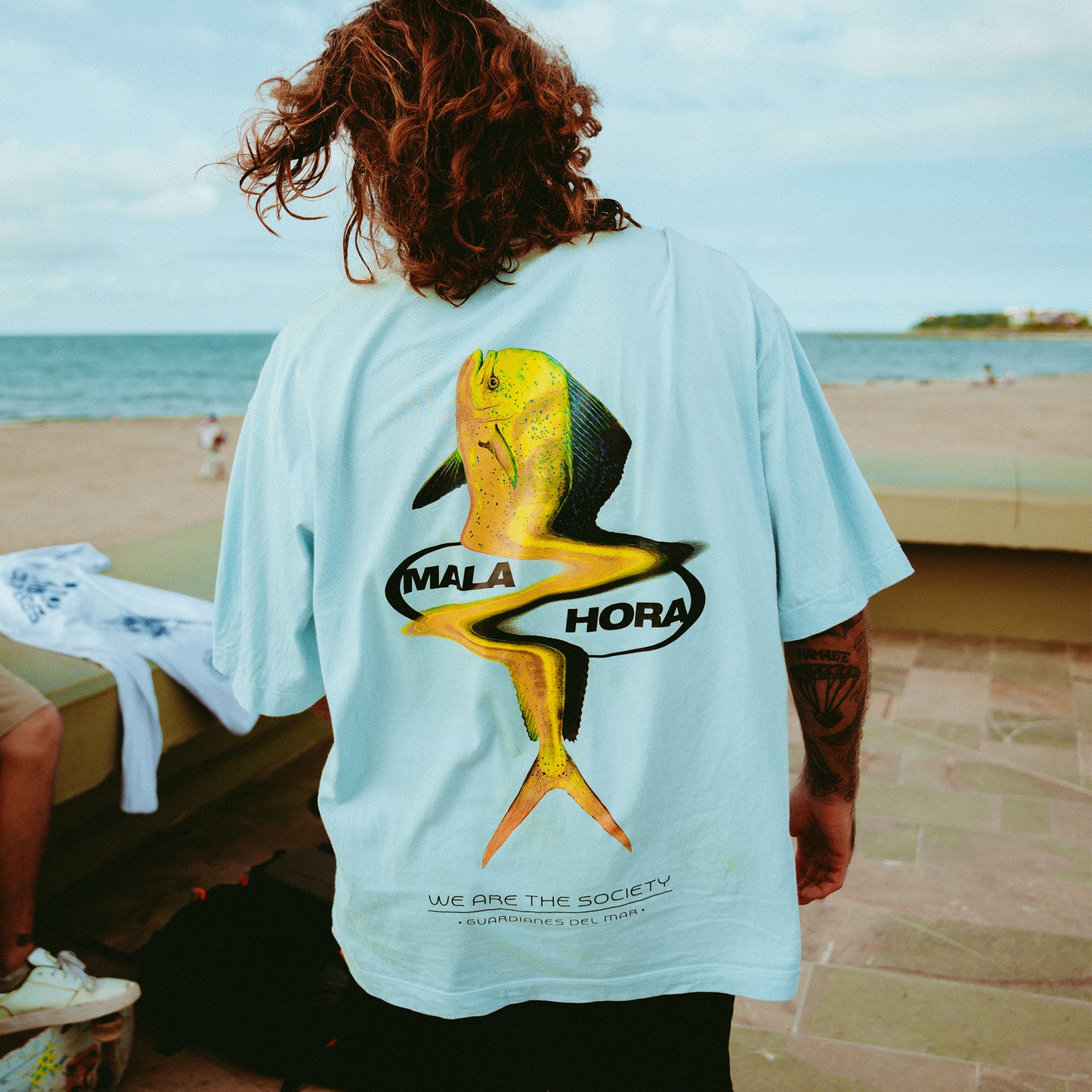 Camiseta Oversize Dorado Fish