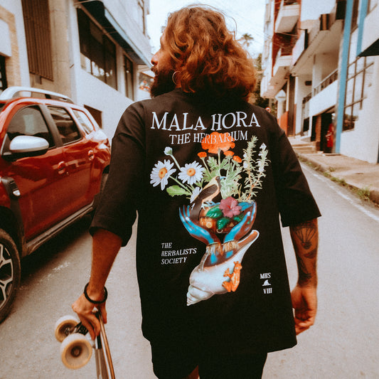 Camiseta Oversize Herbarium